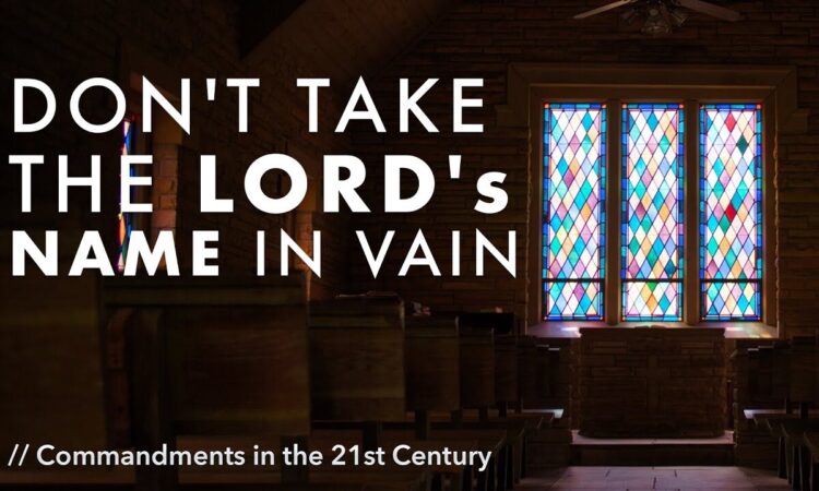 Strength In Scripture third-commandment-dont-take-the-lords-name-in-vain-commandments-in-the-21st-century-youtube-thumbnail-750x450 Don’t take the Lord’s name in vain  